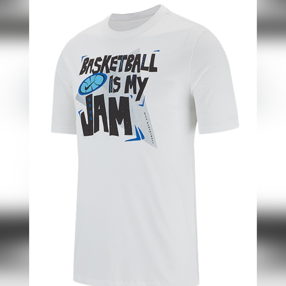 Men's NIKE "Basketball Is My Jam" Dri-fit Tee Size XXL